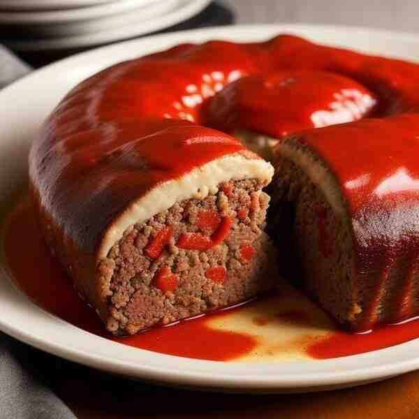 Мясной рулет в тесте